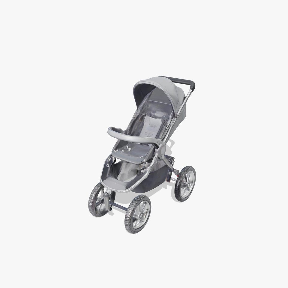 All-terrain Stroller Rugged Design model pack